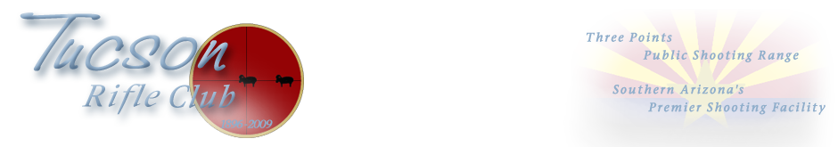 Tucson Rifle Club Script Logo in Brush 445BT, Flag eagle